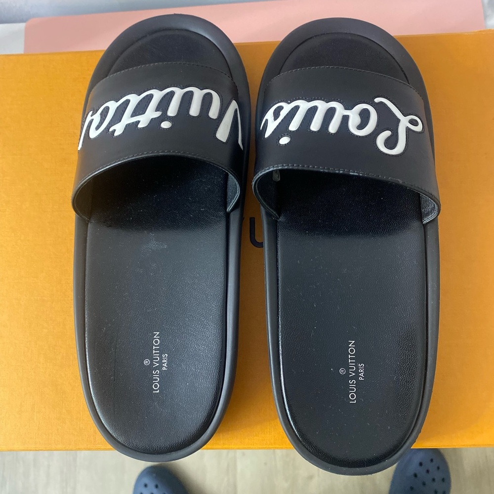 Louis Vuitton slides